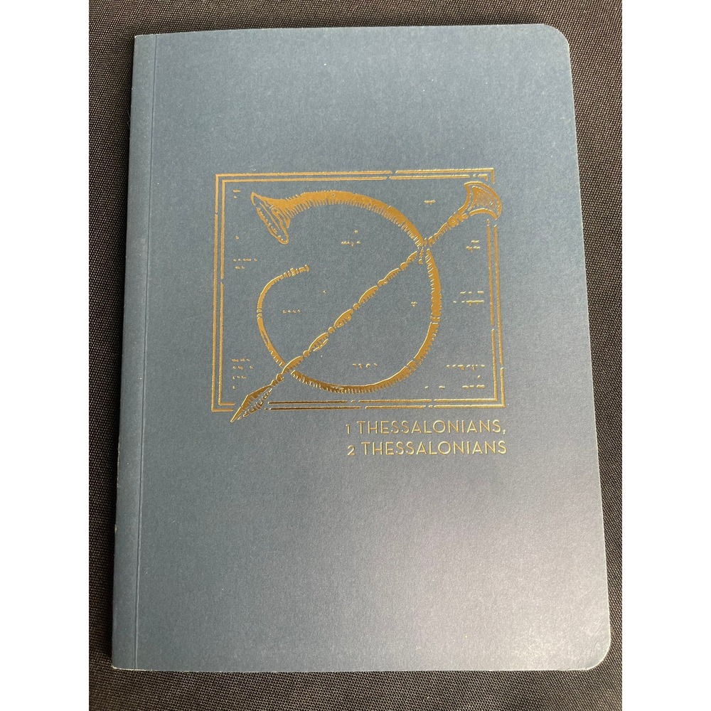 The Abide Bible Journal 1 & 2 Thessalonians NET Thomas Nelson Softcover Blue